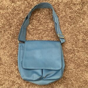 Vintage GAP Blue Nylon Crossbody Bag